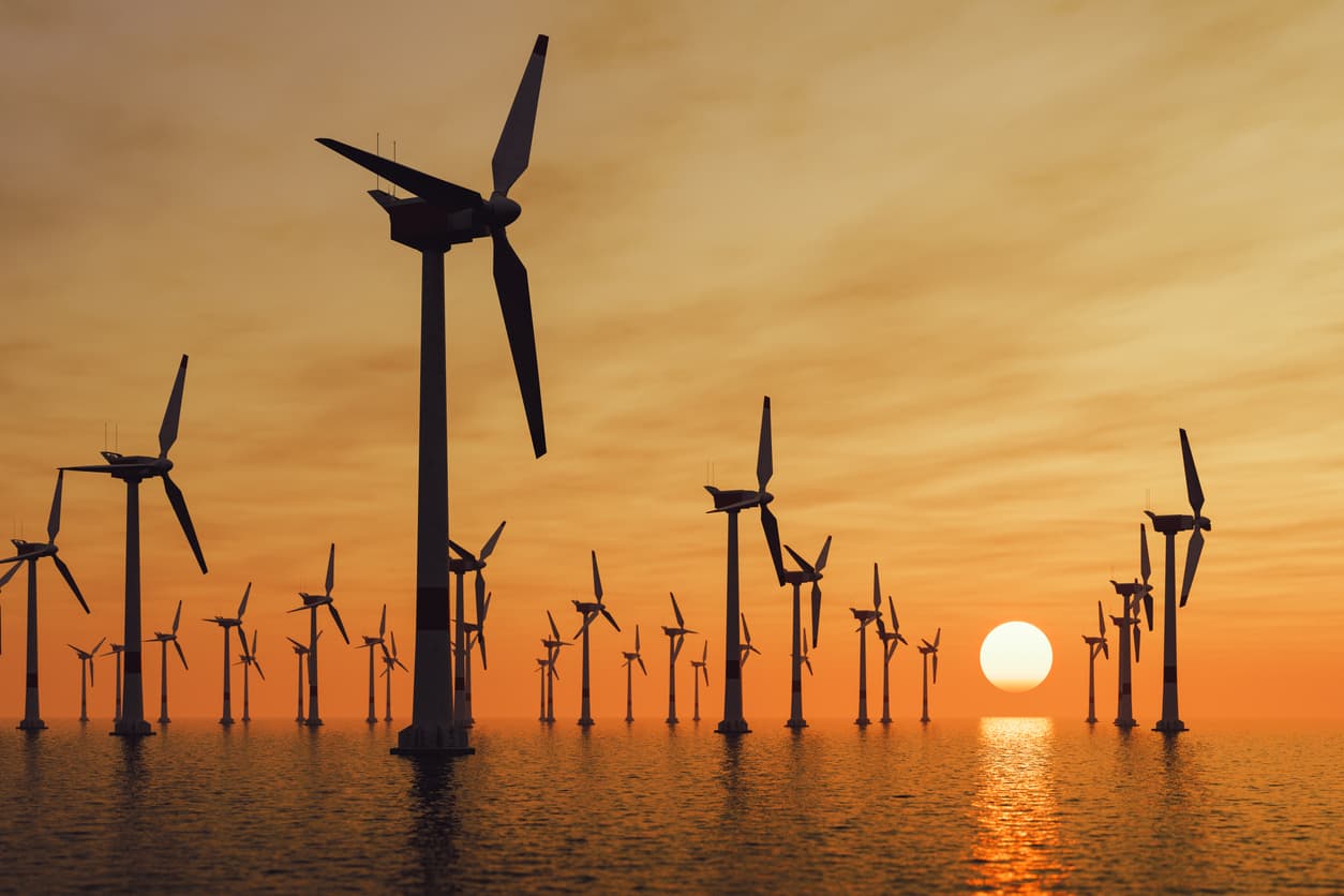 Offshore wind turbine — a real-world lifting and inspection environment